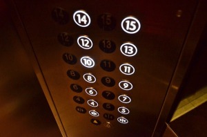 An elevator pitch is delivered in the time it takes to go up an elevator. 